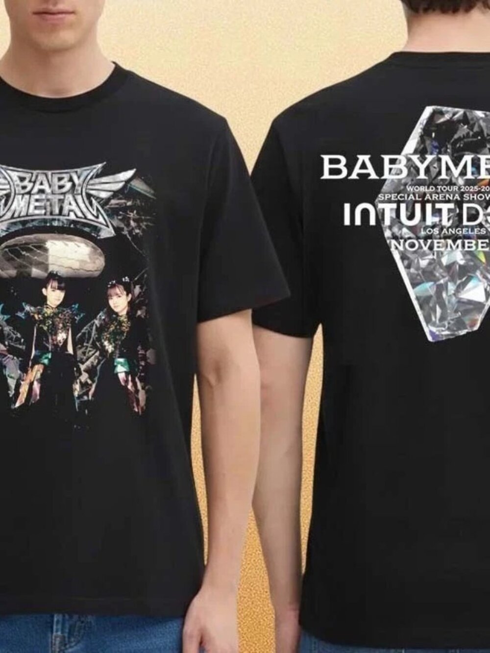 BABYMETAL Exclusive LA World Tour 2025-2026 T-Shirt  252